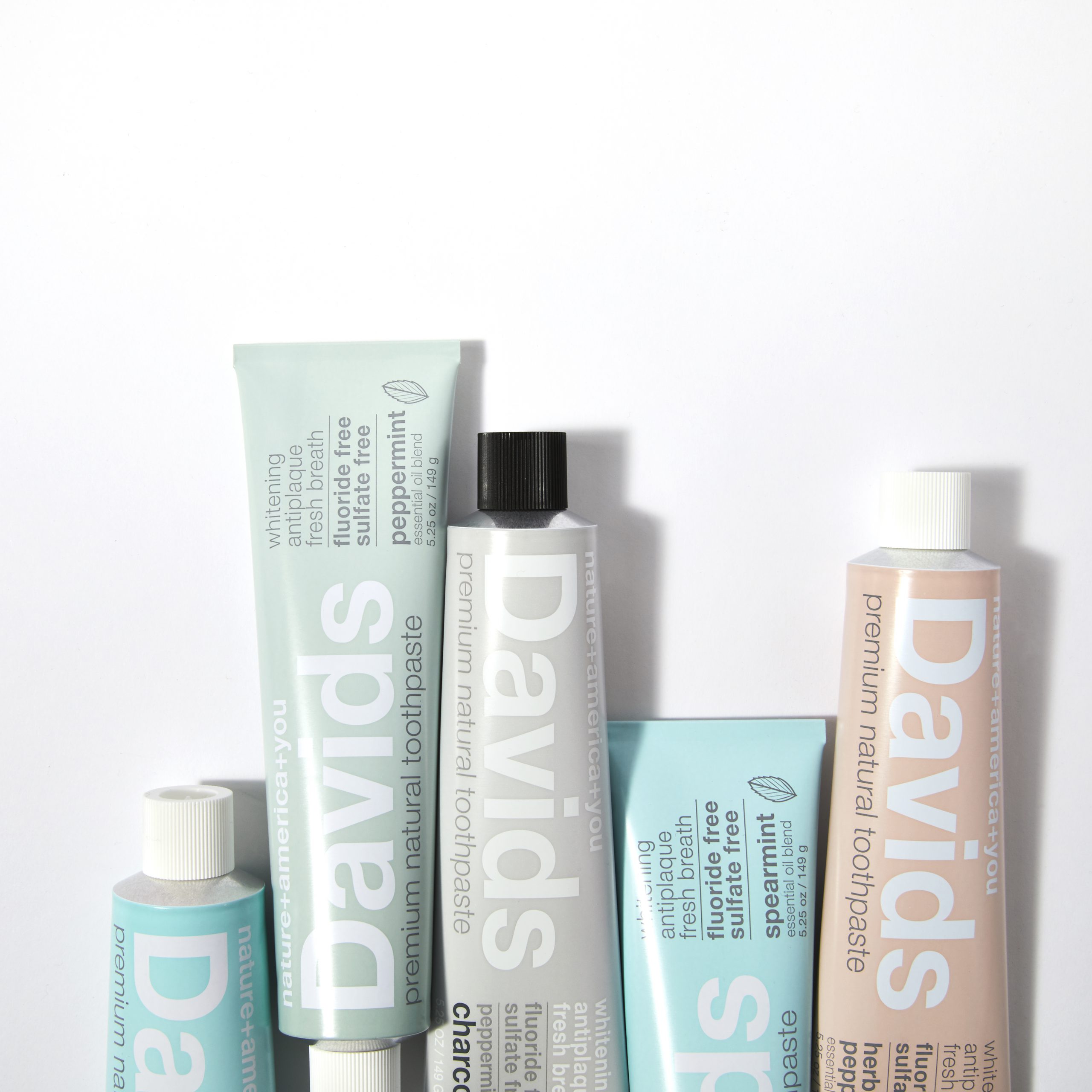 Whiten Teeth, Fight Plaque, and Freshen Breath with Davids Premium Natural Toothpaste